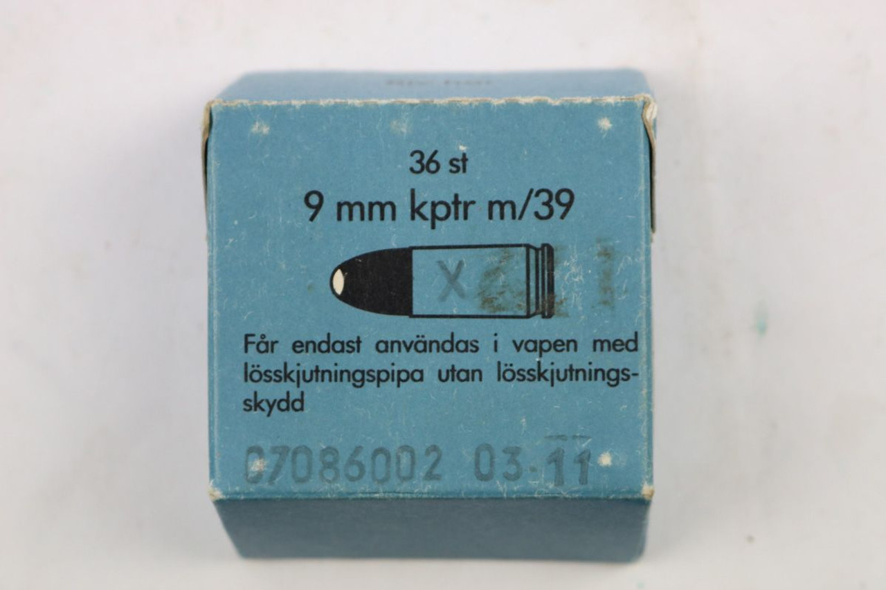 9mm P.08 Ammo - 1