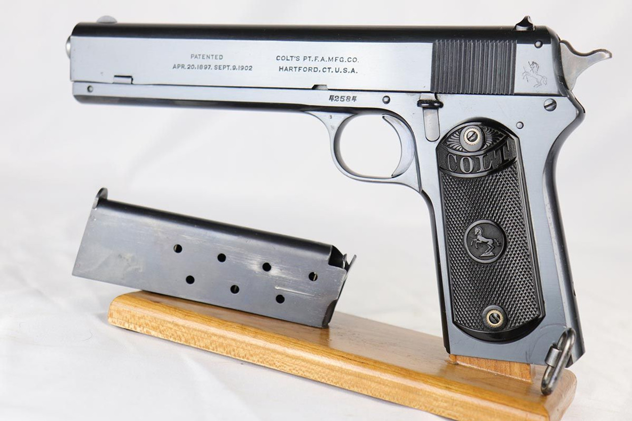 Gorgeous Colt 1902 Military - Interesting Inscription! - 1