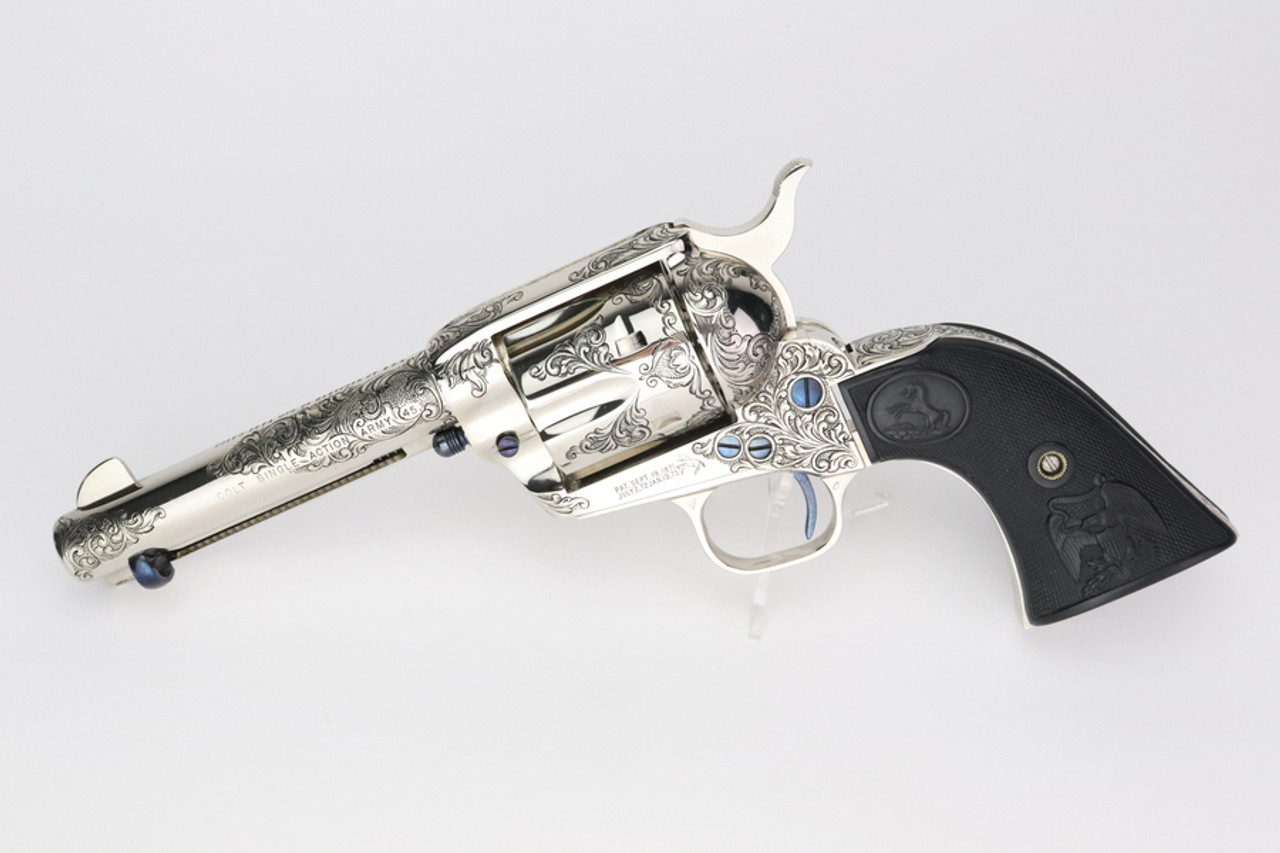 Gorgeous, Factory-Engraved Colt Single Action Army Revolver - Class B