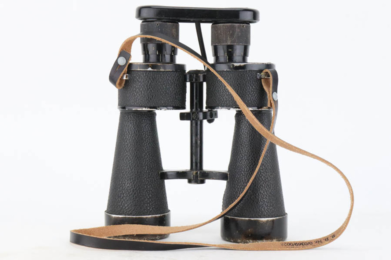 beh 7x50 Kriegsmarine Binoculars with Swastika and "N" (348549)