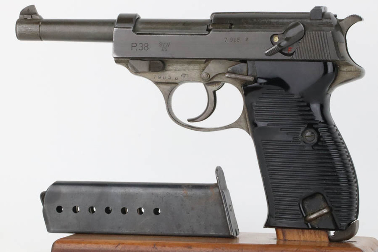 SOLD - Excellent, Rare SVW 45 Mauser P.38 - All Phosphate