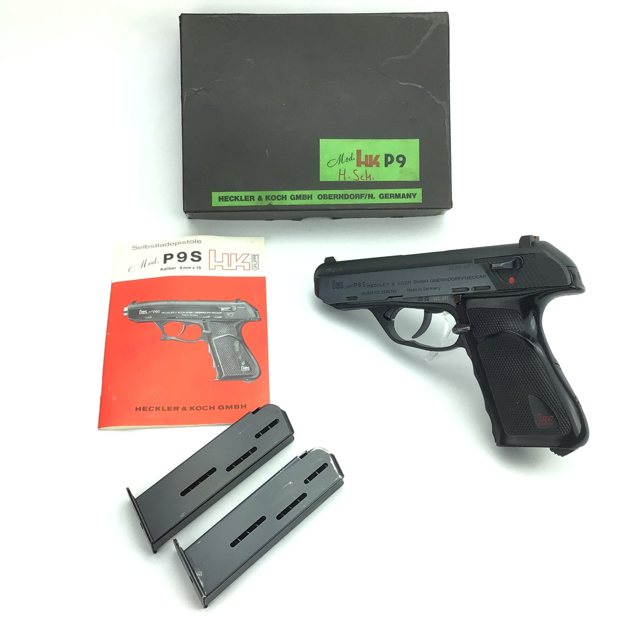 SOLD - Excellent - Boxed H&K P9S - First Year Production