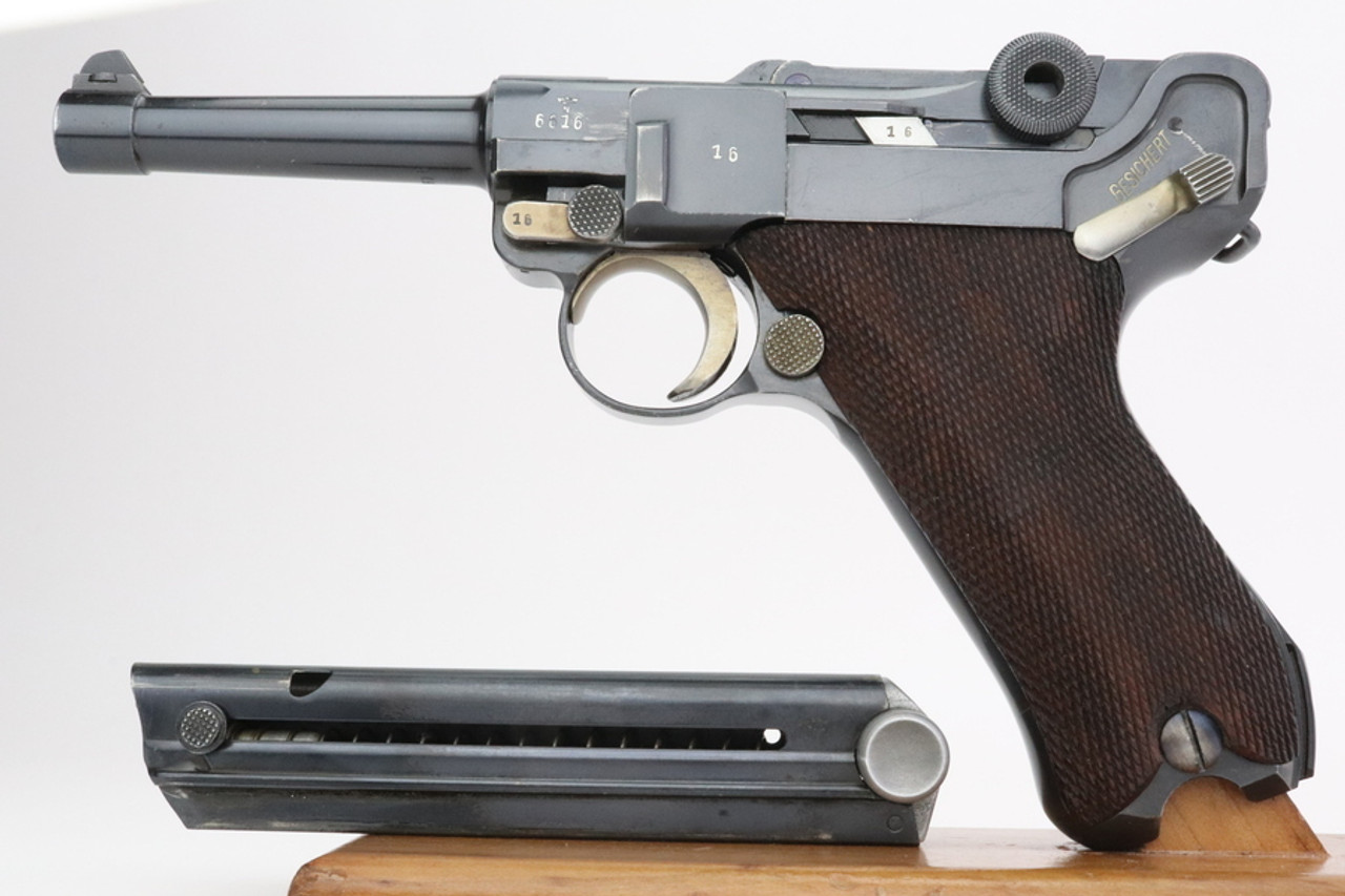 SOLD - Excellent Banner Mauser P.08 Luger - 1940 mfg