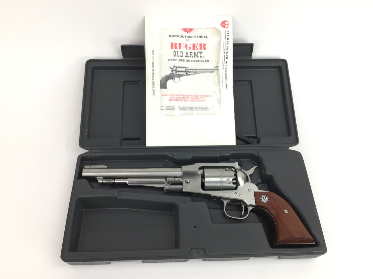 SOLD - ANIB - Ruger Old Army .44 Cal Revolver Stainless Black Powder