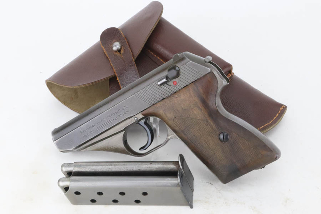 SOLD - Scarce, End-of-War, All-Phosphate Mauser HSC Rig - Ersatz Holster