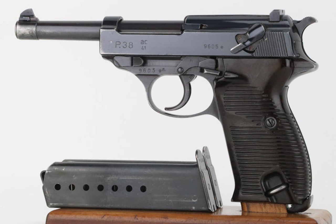 Second-Variation AC 41 Walther P.38 - Two Matching Magazines