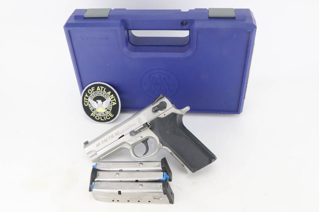 Boxed S&W 40 Tactical Model 4003TSW - Atlanta Police