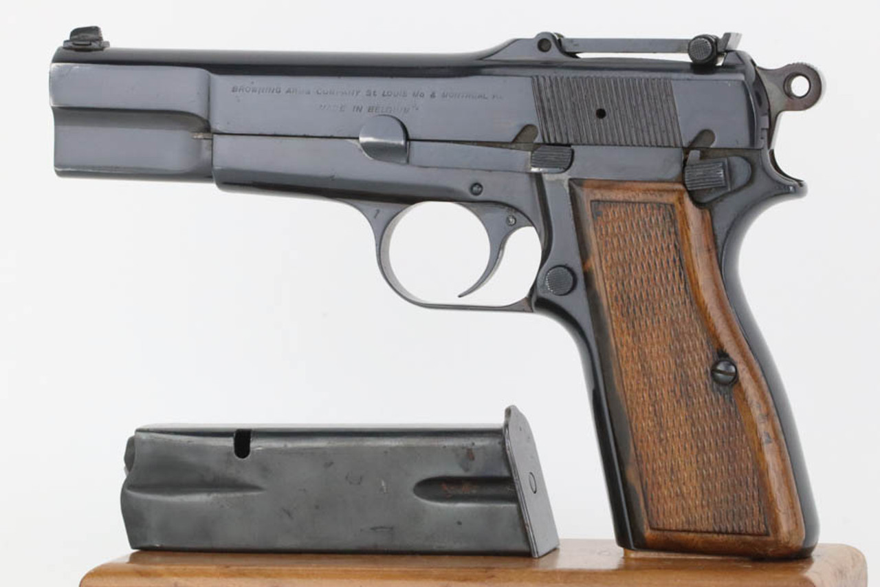 Rare T-Series Browning Hi Power - Tangent Sight