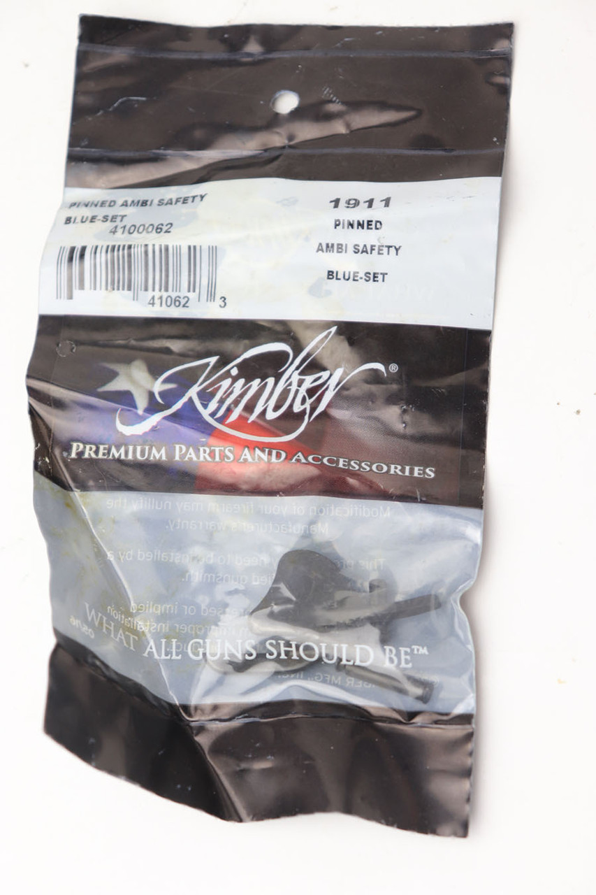 SOLD - NIB Kimber Black Ambi Pinned Thumb Safety 4100062