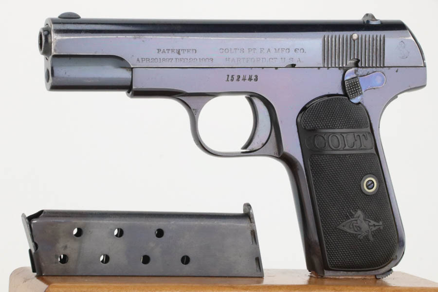 Nice Colt Model 1903 w/ Type II Grips - 1913 mfg - photo 1 of 9