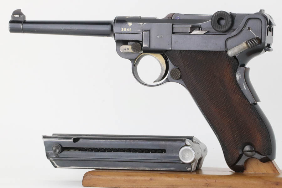 Clean Swiss Mauser Banner 06/34 Luger - Sunburst Crest - photo 1 of 12
