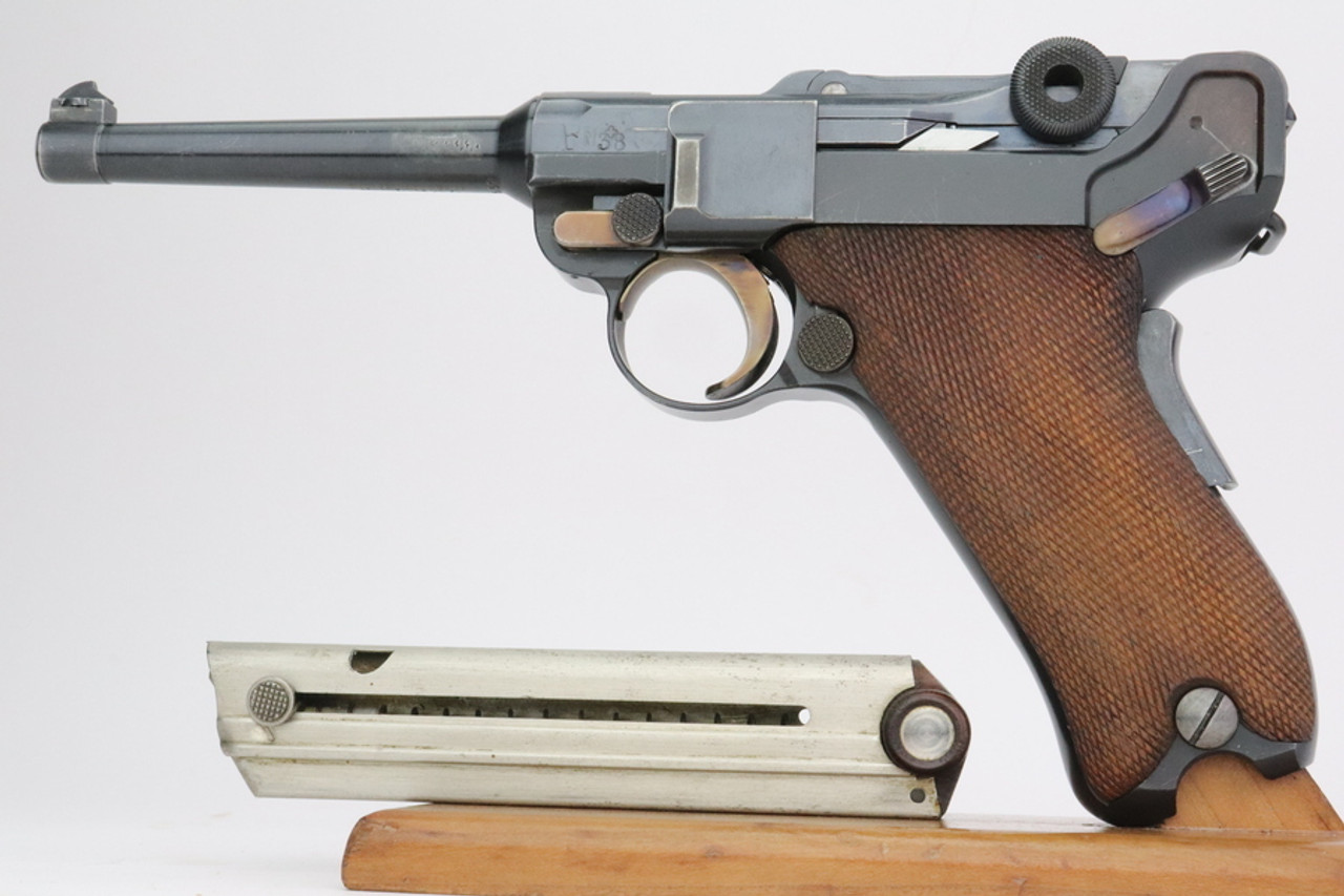Swiss DWM Model 1906 Luger - Cross In Shield