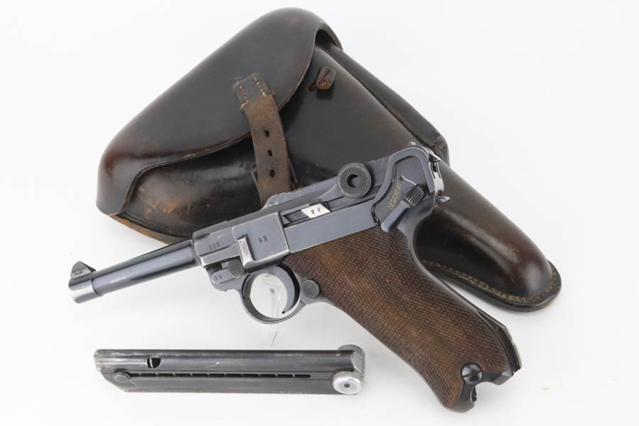 SOLD - Scarce 1940 Navy Mauser Luger Rig