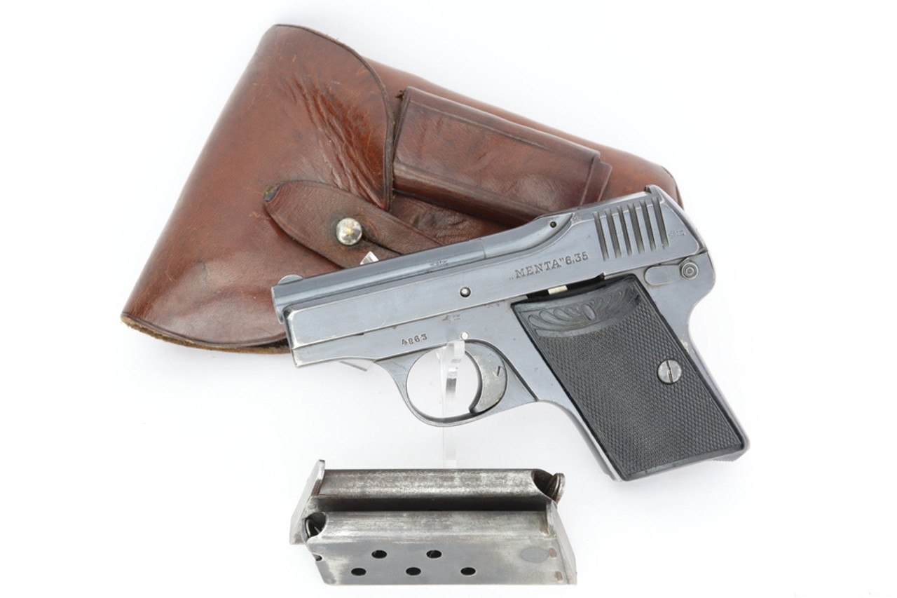 SOLD - Menz “Menta” 6.35mm Pocket Pistol Rig