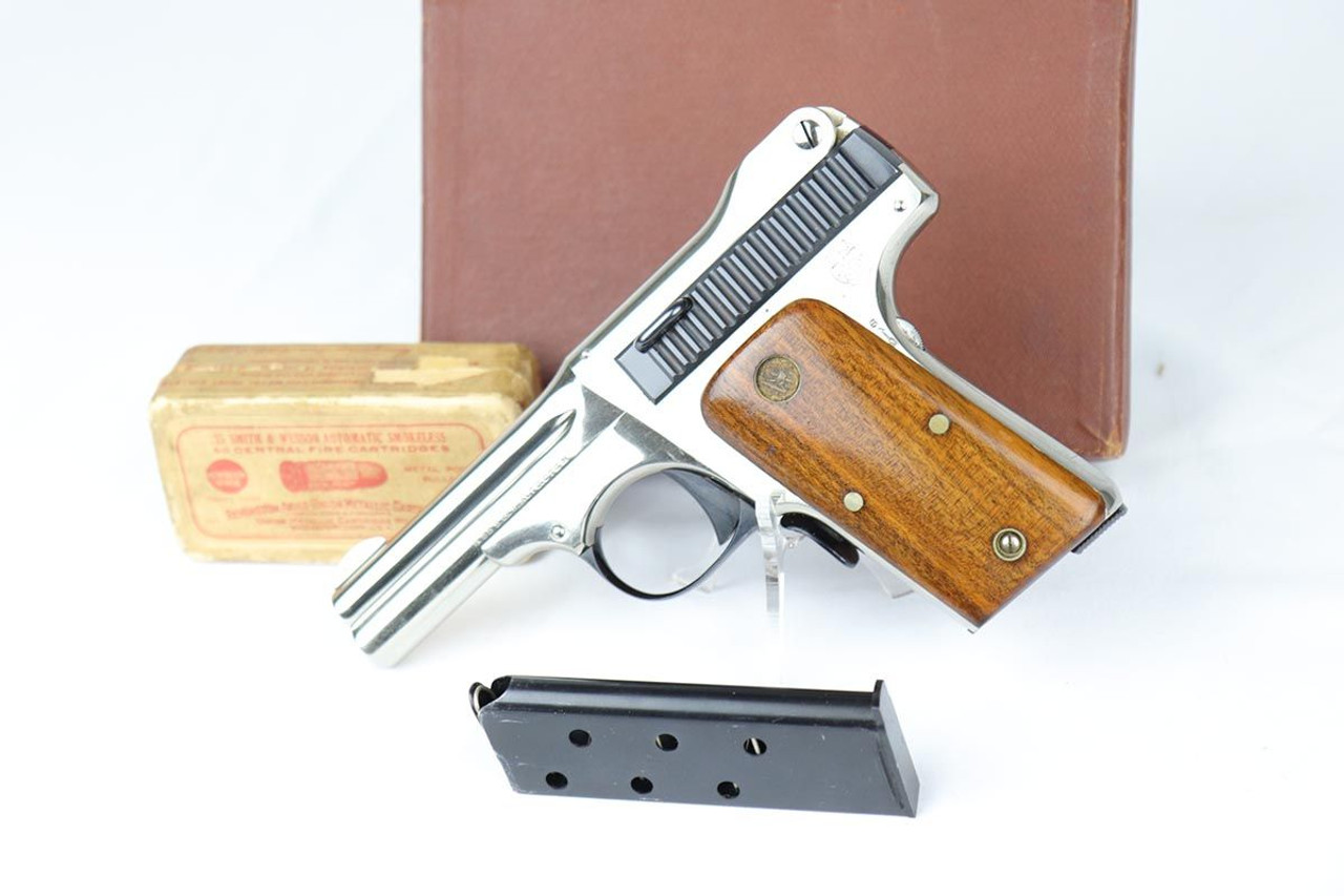 Rare Nickel Smith & Wesson M1913 - ANIB - 1