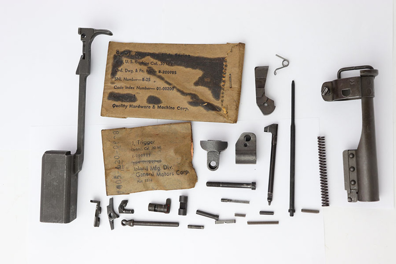 SOLD - WW2 M1 Carbine Parts Kit ~ Many Makers - Incomplete