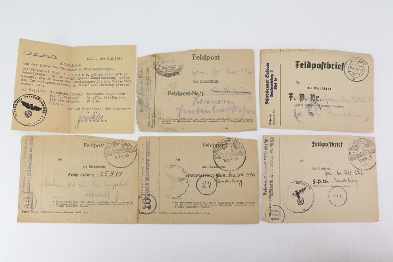 SOLD - Original Luftwaffe Wehrpass with Photos and Letters