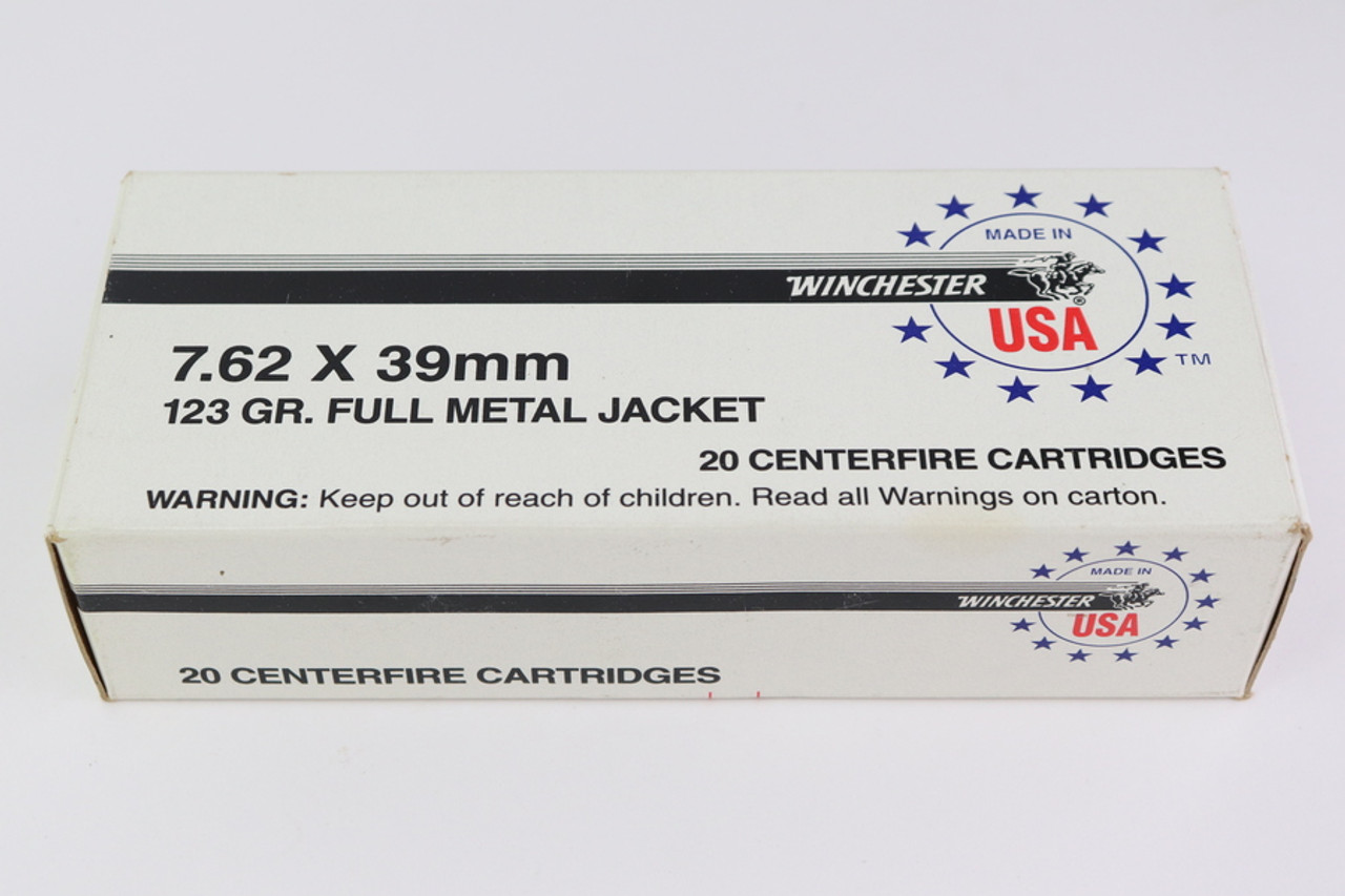 Winchester 7.62 x 39mm Ammo