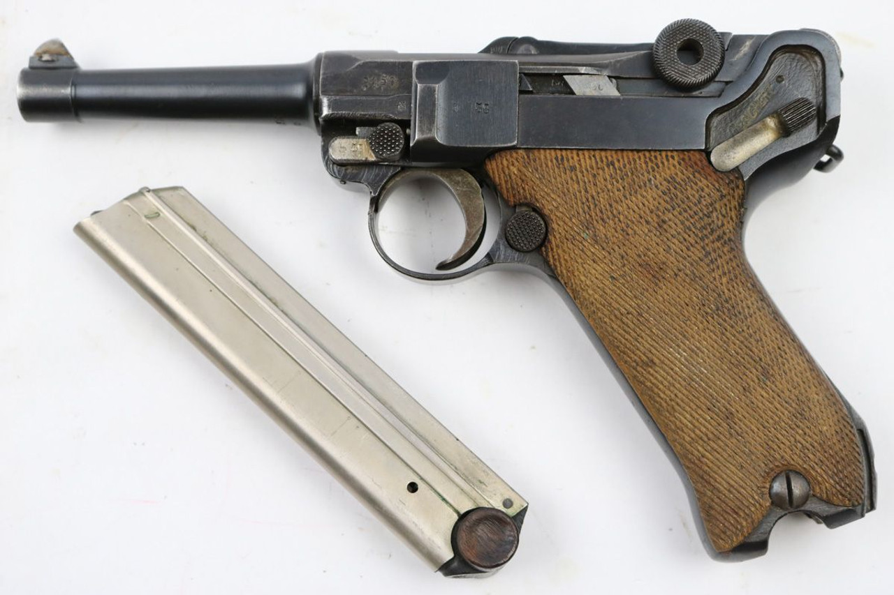 1918 Erfurt Luger - Matching Grips - 1