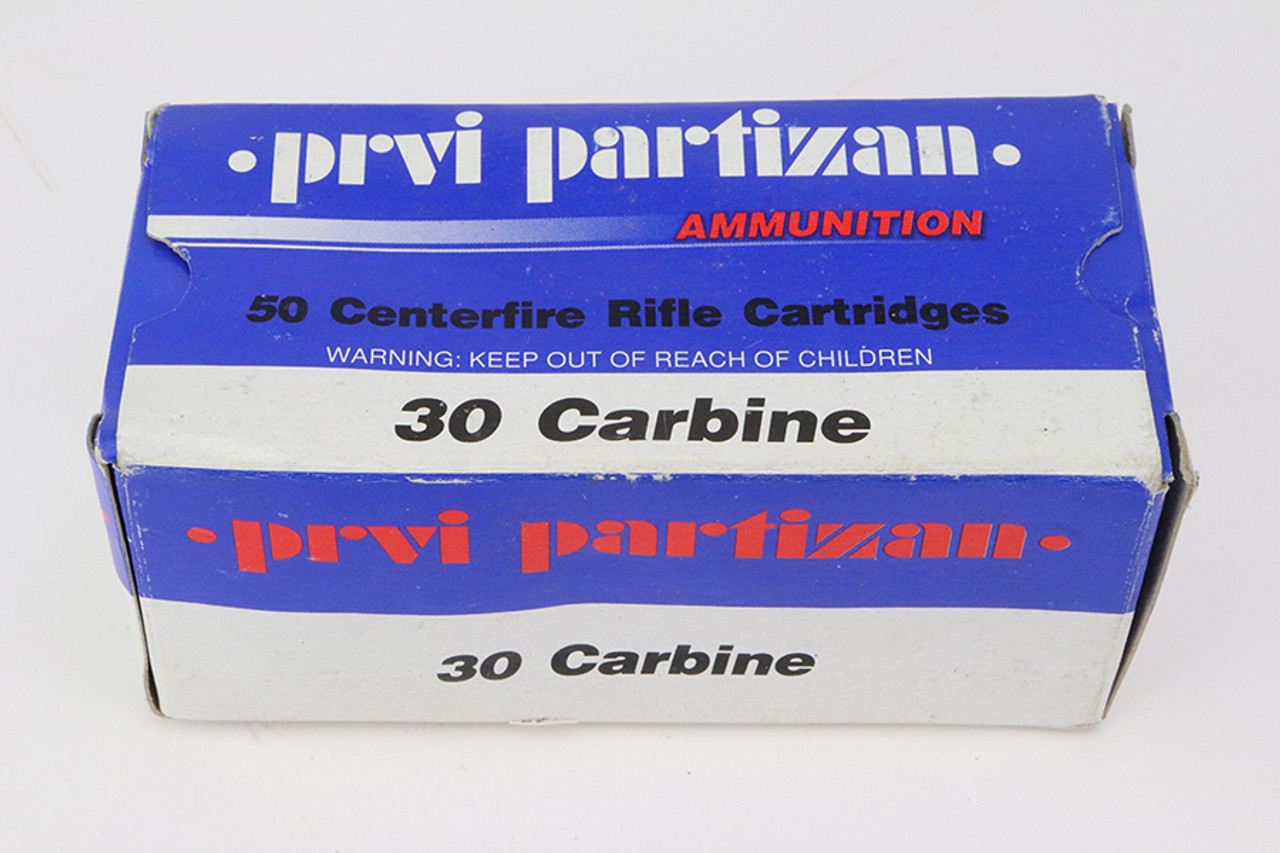 SOLD - Prvi Partizan .30 Carbine Ammo