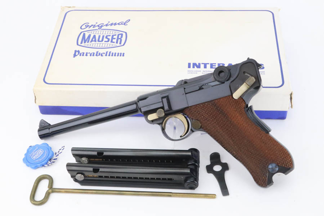 SOLD - ANIB 5" Mauser / Interarms M1906 Luger - American Eagle