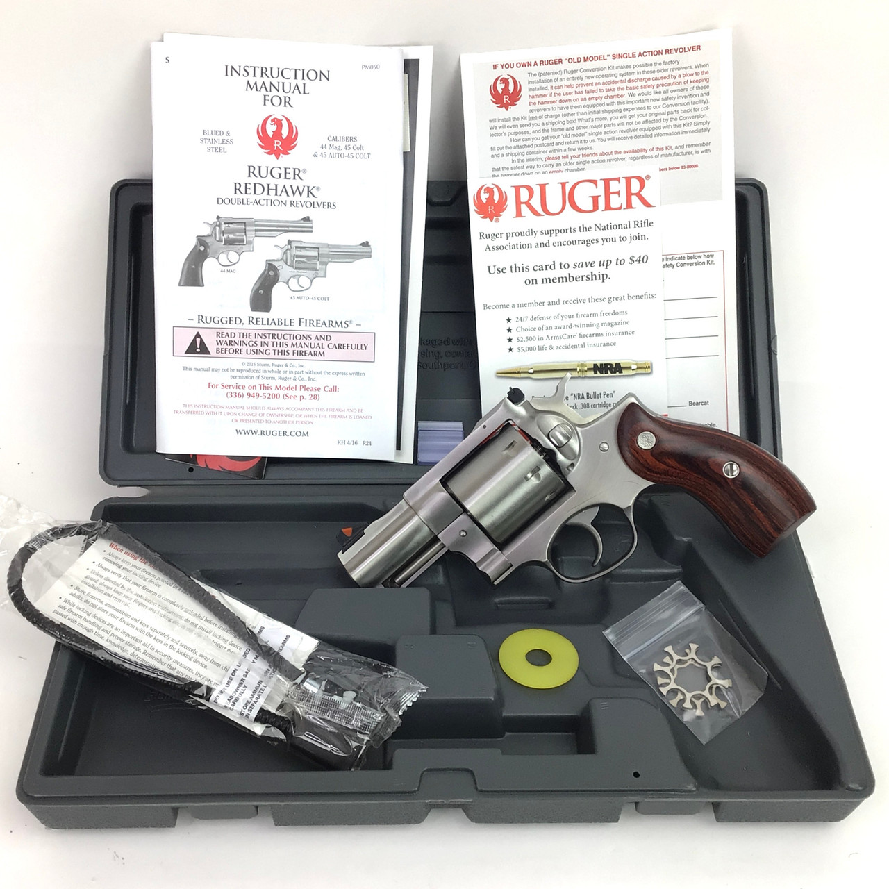 ANIB - Ruger Redhawk Stainless Revolver