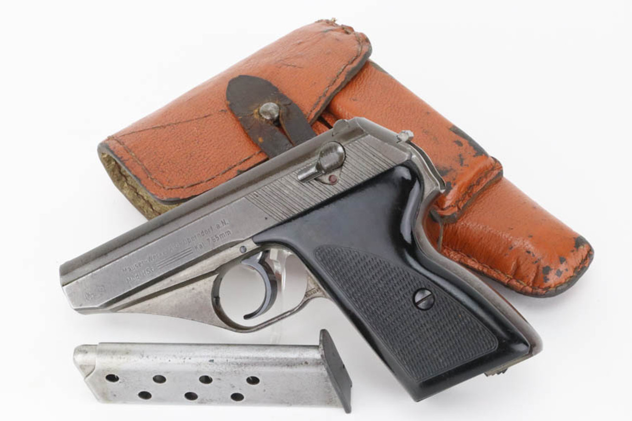 Scarce, End-of-War, All-Phosphate Mauser HSC Rig - Ersatz Holster