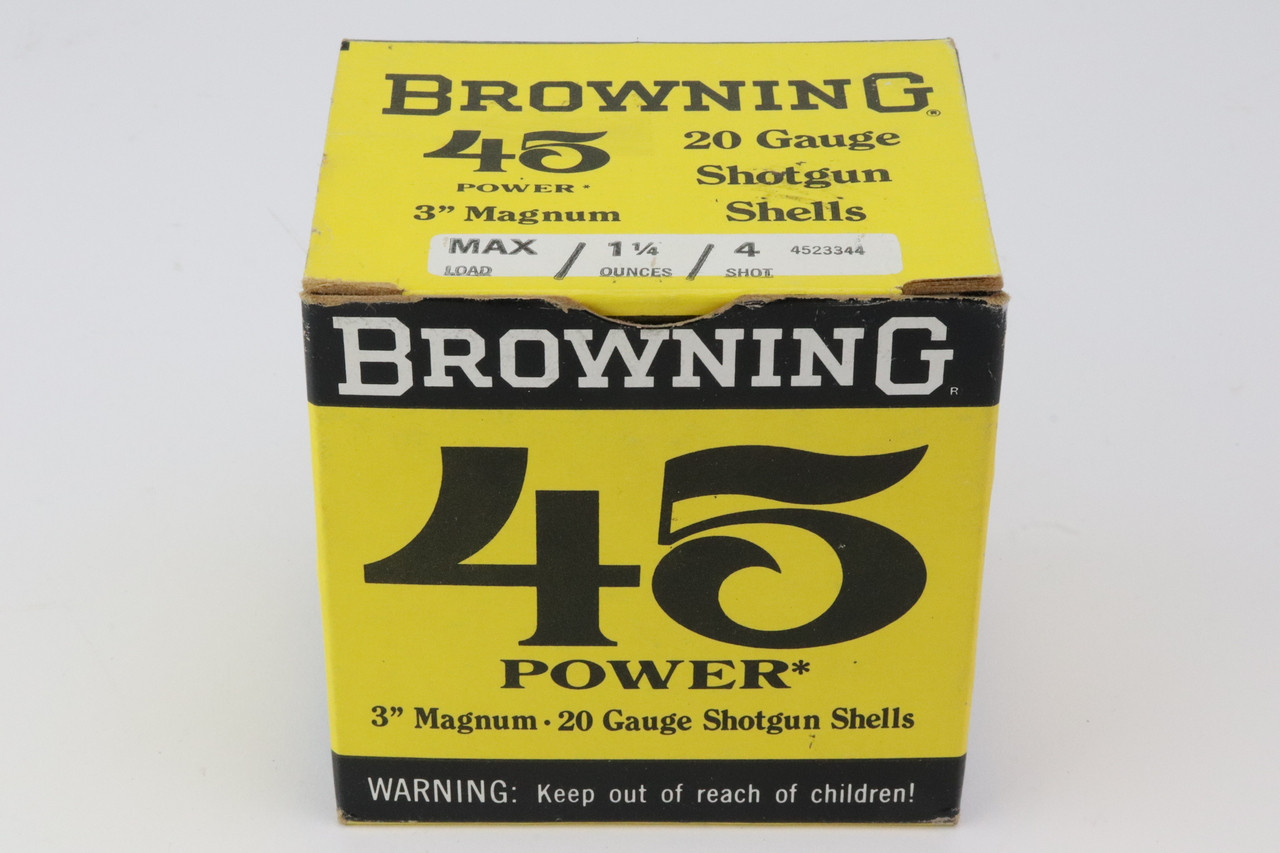 SOLD - Browning 20ga Ammo
