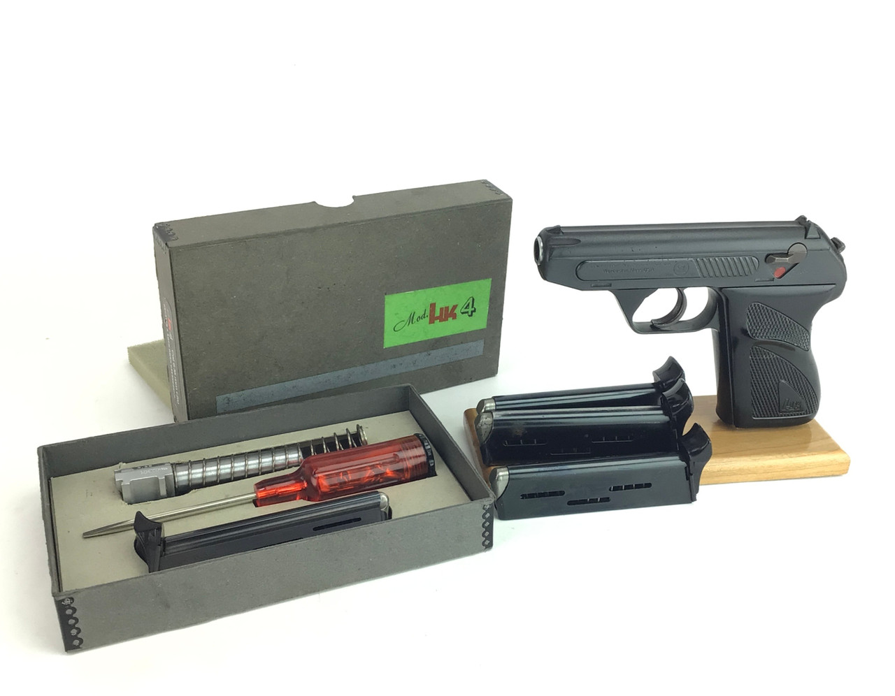 SOLD - Early - H&K Model 4 With 6.35mm Conversion Kit
