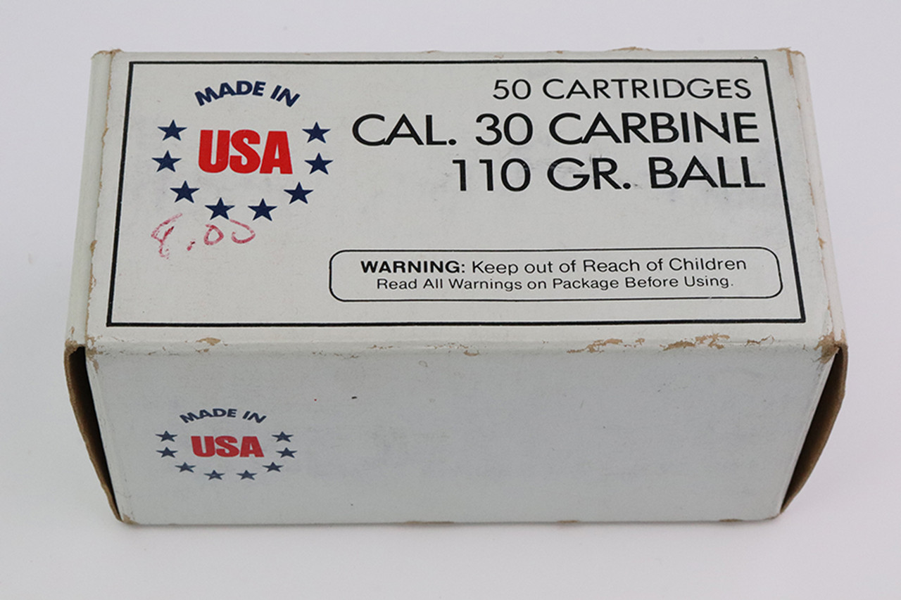 SOLD - US .30 Carbine Ammo