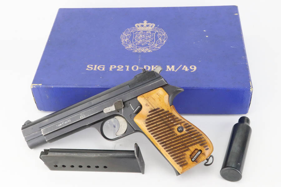 Boxed Danish Contract Sig P210-DK M/49 - photo 1 of 15