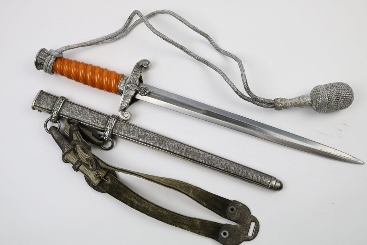Nazi Army Dagger with Hanger & Portepee - 1
