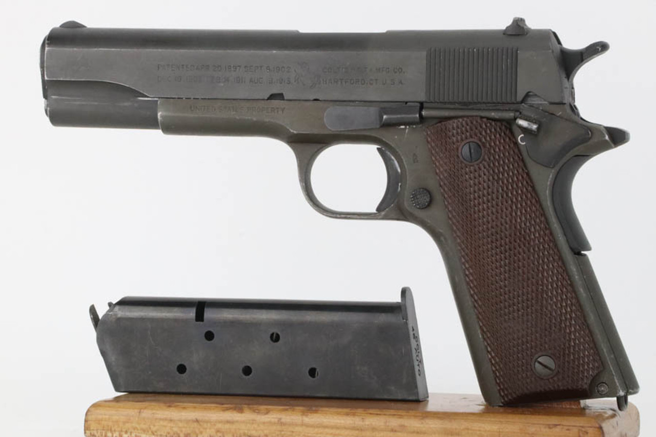 SOLD - 1918 Colt Model 1911 - WW2 Rework