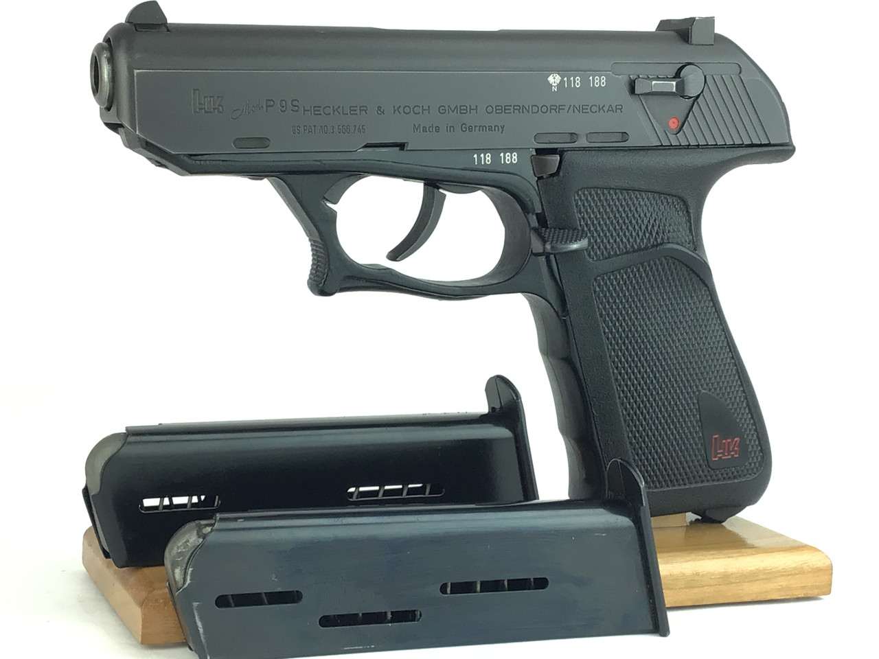 SOLD - Excellent - H&K P9S 9mm Semi