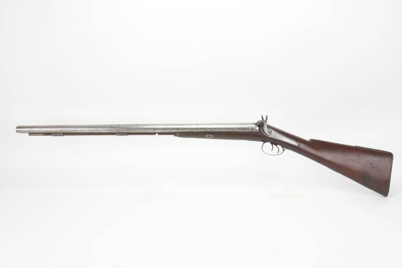 British W Jacot SxS Percussion Shotgun - 1845 mfg
