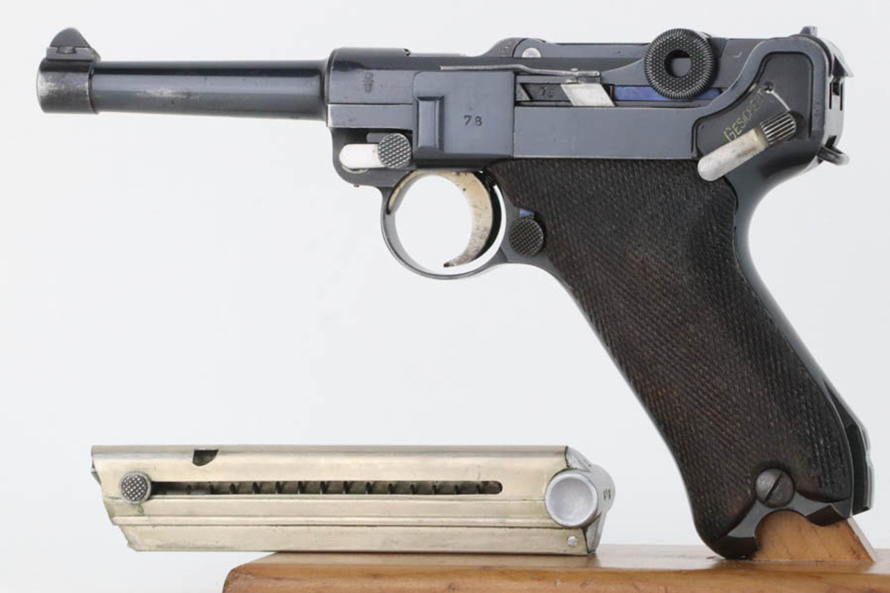 SOLD - Very Rare DWM/Mauser Oberndorf Commercial Luger - Police Rework