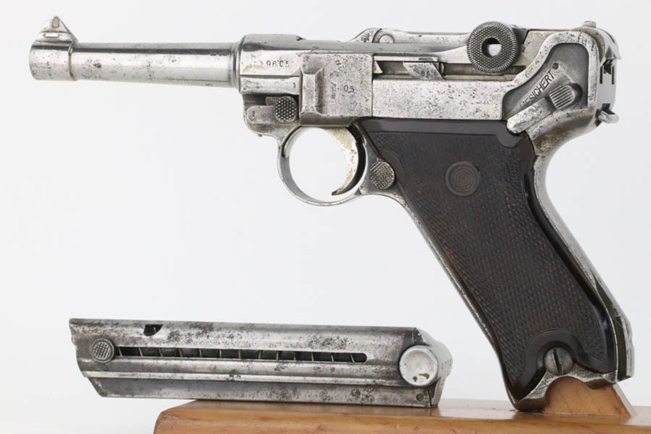 SOLD - 1916 Erfurt Luger - Shooter Grade