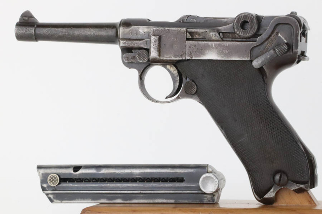 SOLD - 1918 Erfurt Luger - Shooter Grade