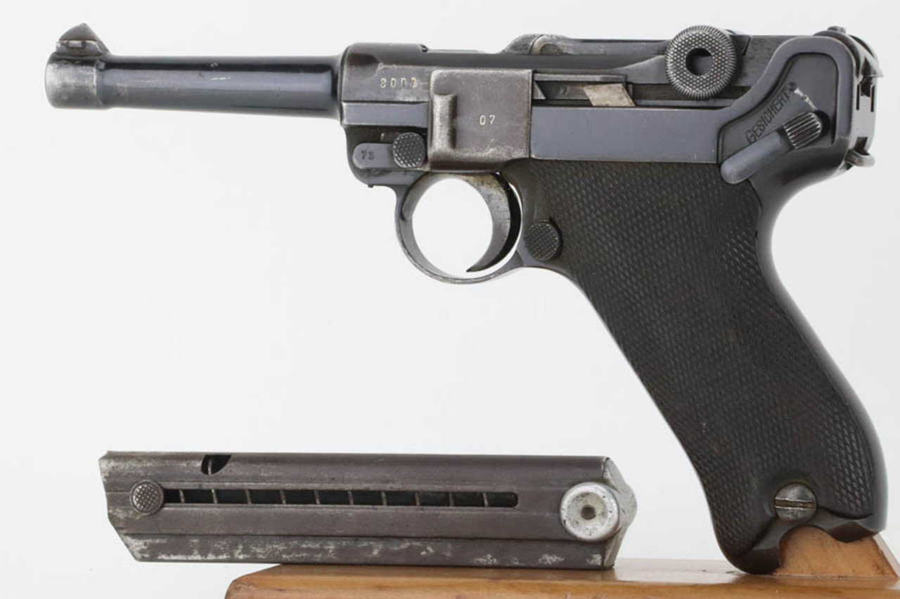 SOLD - 1936 Shooter Grade Mauser/DWM Luger - Rare Bulgarian Toggle