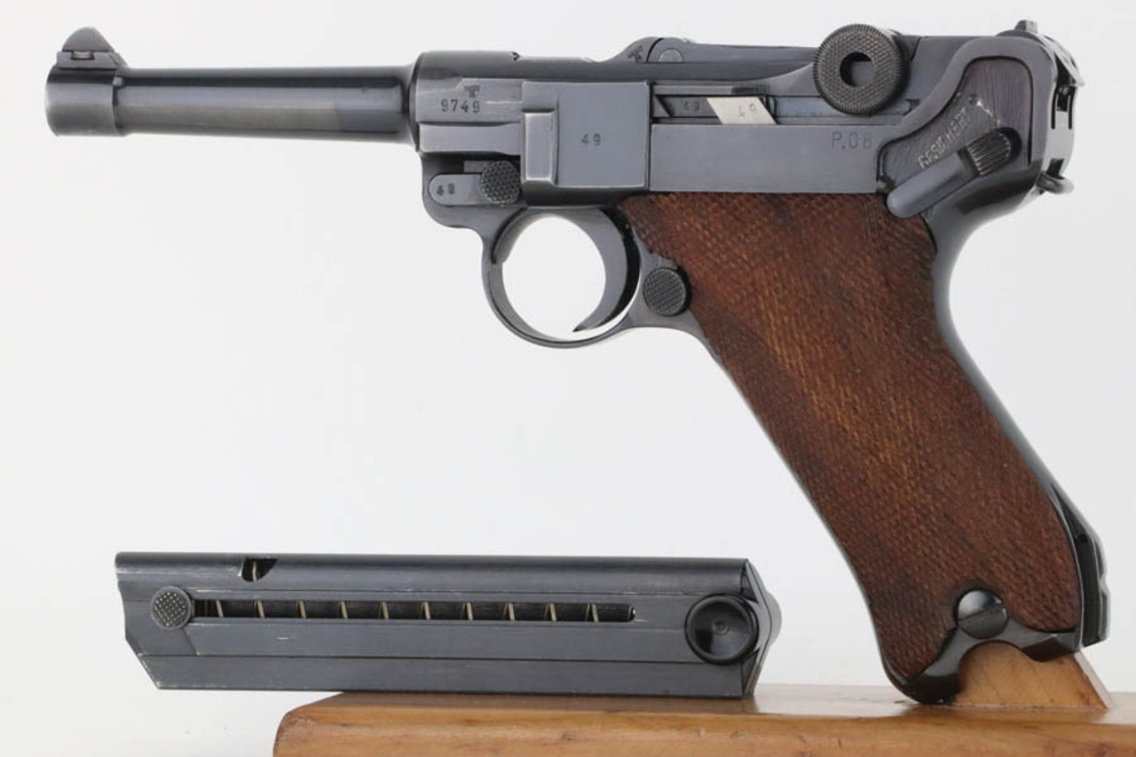 SOLD - 1941 Mauser Banner Luger - Police Eagle/L