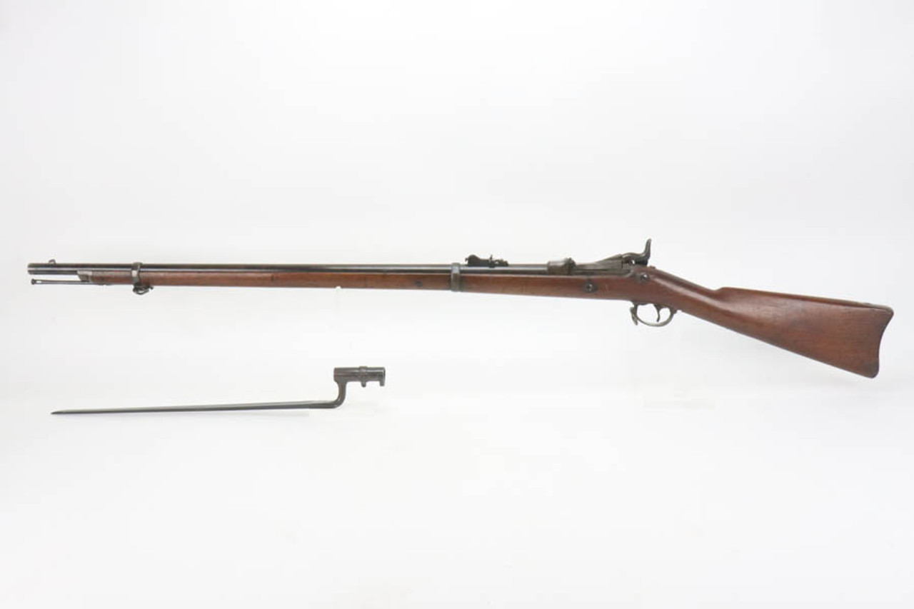 SOLD - Springfield Trapdoor Model 1873  w/ Socket Bayonet - 1884 mfg