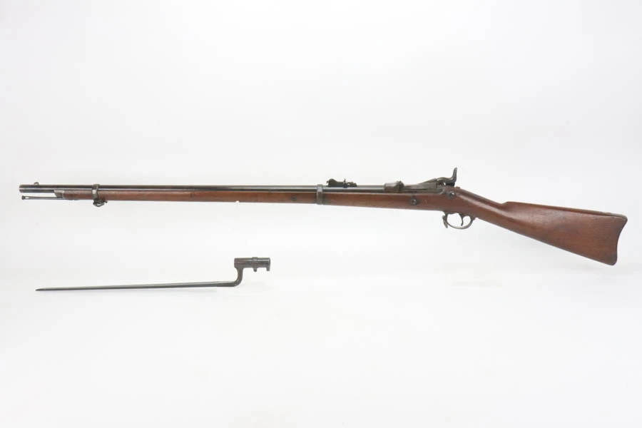 Springfield Trapdoor Model 1873 w/ Socket Bayonet - 1884 mfg - photo 1 of 28