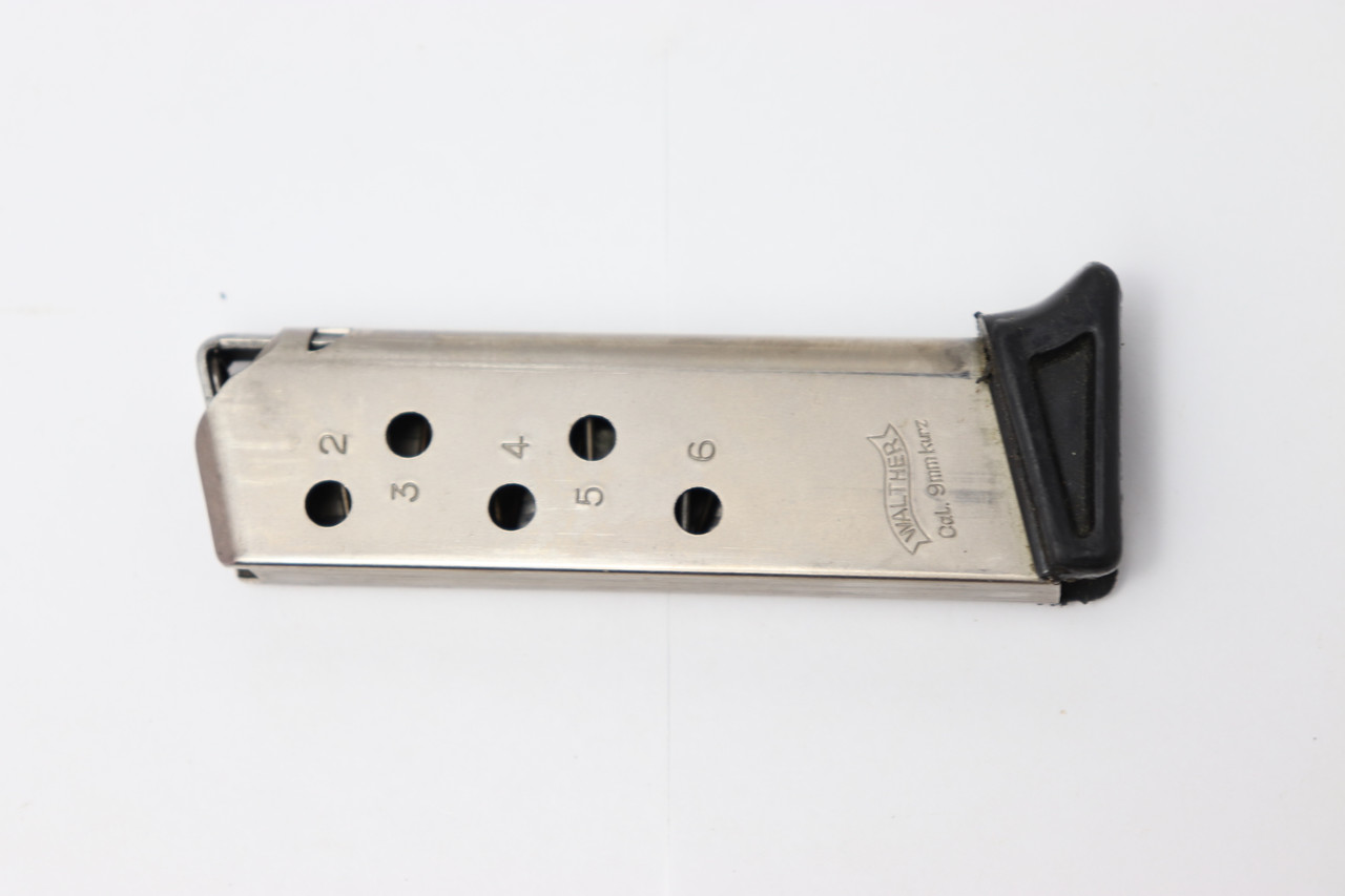 SOLD - Post-War Walther PPK Finger Extension Magazine – .380 ACP