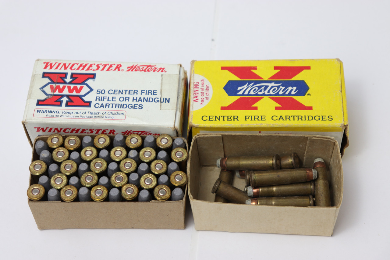 SOLD - Vintage Winchester Western 32-20 Win. Ammo - 64 Rounds