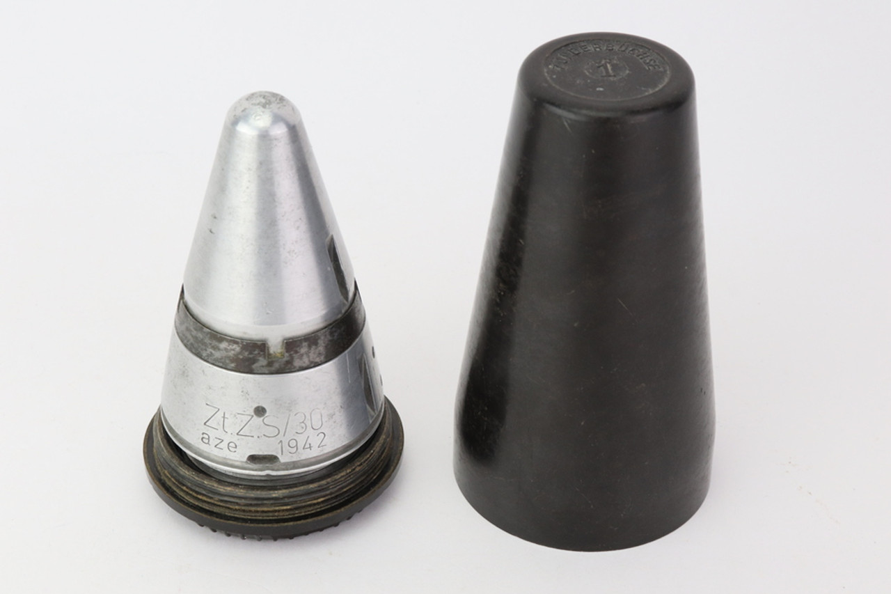 SOLD - Scarce German Artillery Fuse - 1942 Mfg.