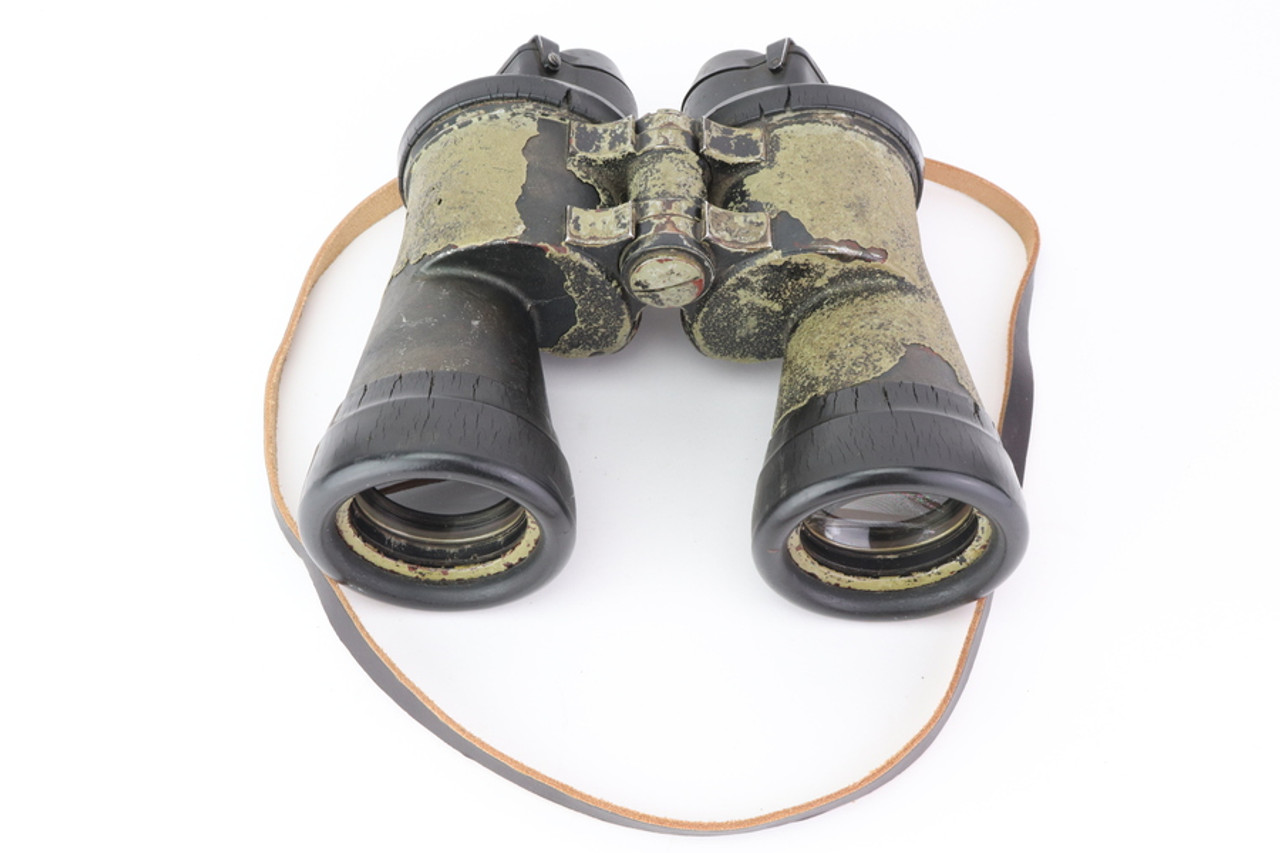 SOLD - Blc 7x50 Fixed Focus Kriegsmarine Armoured Binoculars (194457)