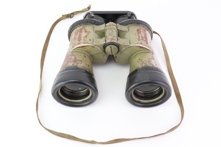 Original Blc 7x50 Fixed Focus Kriegsmarine Armoured Binoculars - photo 1 of 5