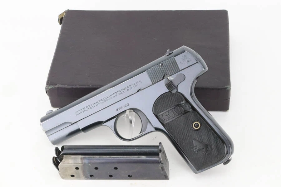 Excellent, Boxed Colt M1903 Pocket Hammerless - 1921 Mfg - photo 1 of 16