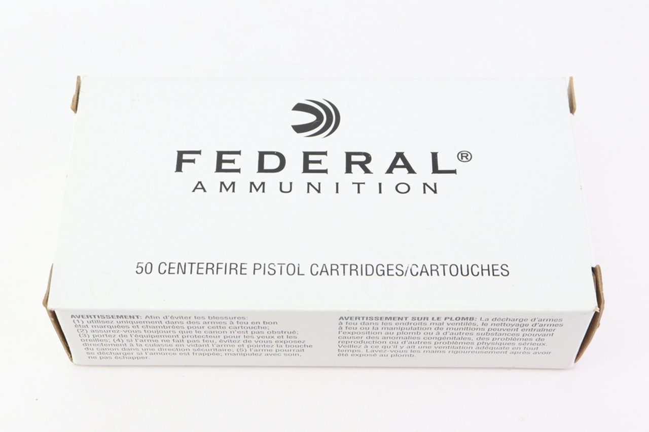 Federal Ammunition 9mm Luger 115gr Jacketed Hollowpoint - 50 count