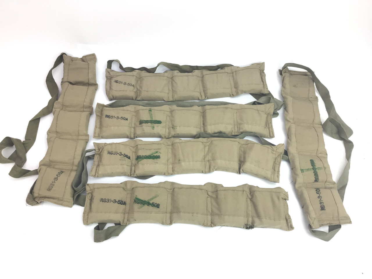 SOLD - Korean War .303 British - 50 Round Bandoliers With Ammo